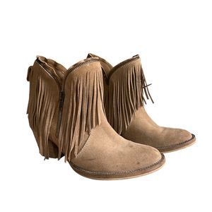 Dingo Western Fringe Booties